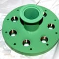 Multi port Teflon® coated stainless steel manifolds can be provided to assist with sample injection.
